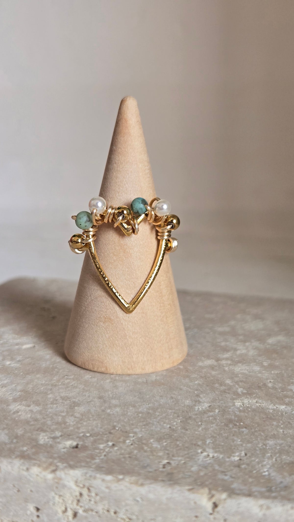 Coeur perlé
