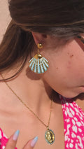Boucles d'oreilles "Coquillage"