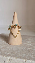 Bague Perlée