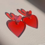 Boucles d'oreilles " mi corazon"